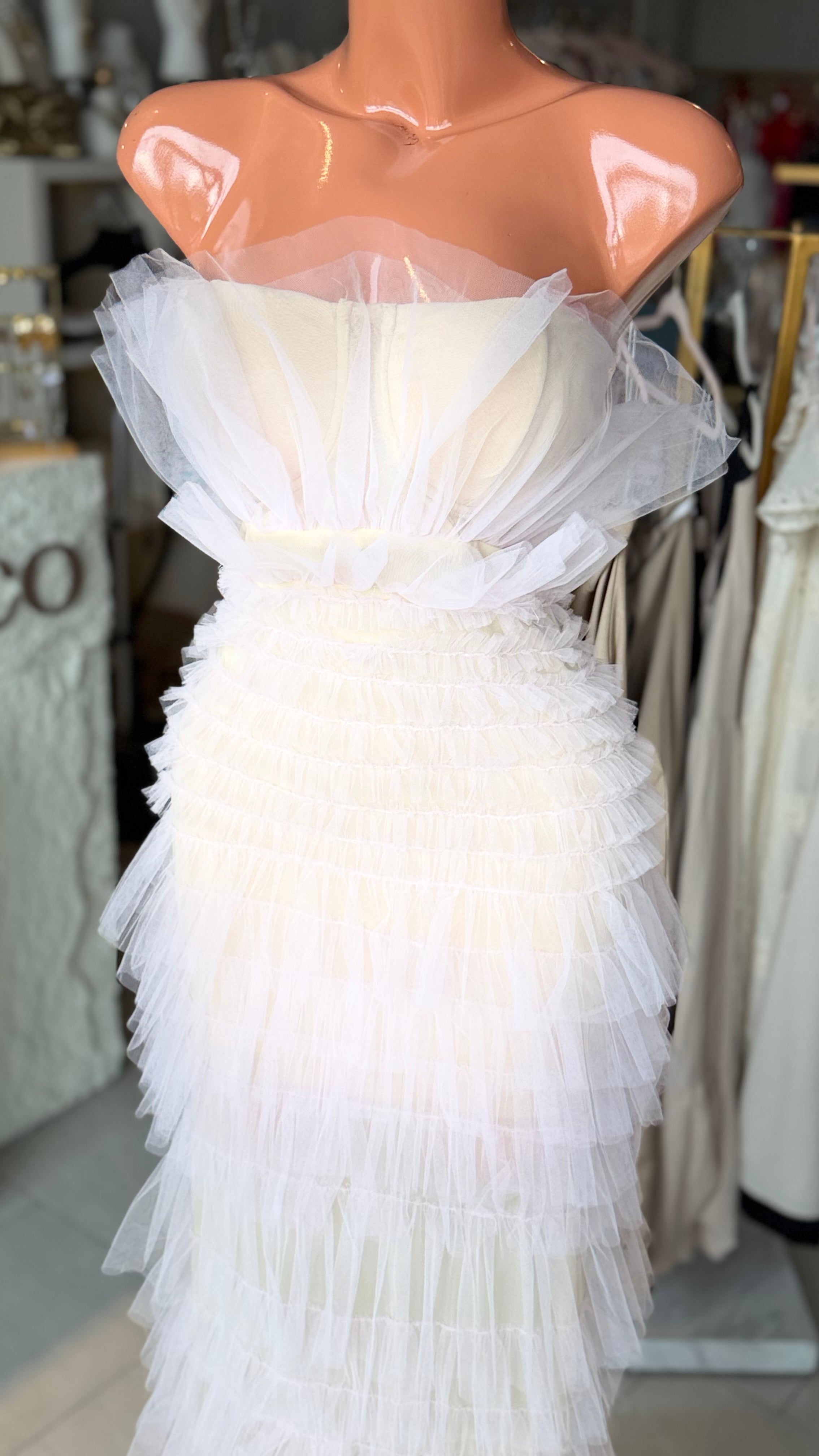 VESTIDO BABY PINK TUL