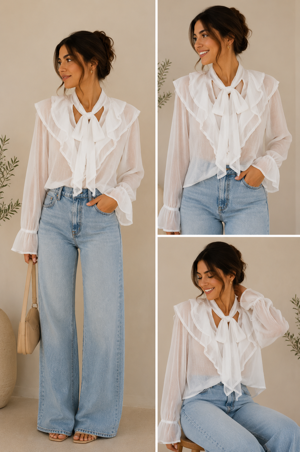 BLUSA BLANCA FRESCA