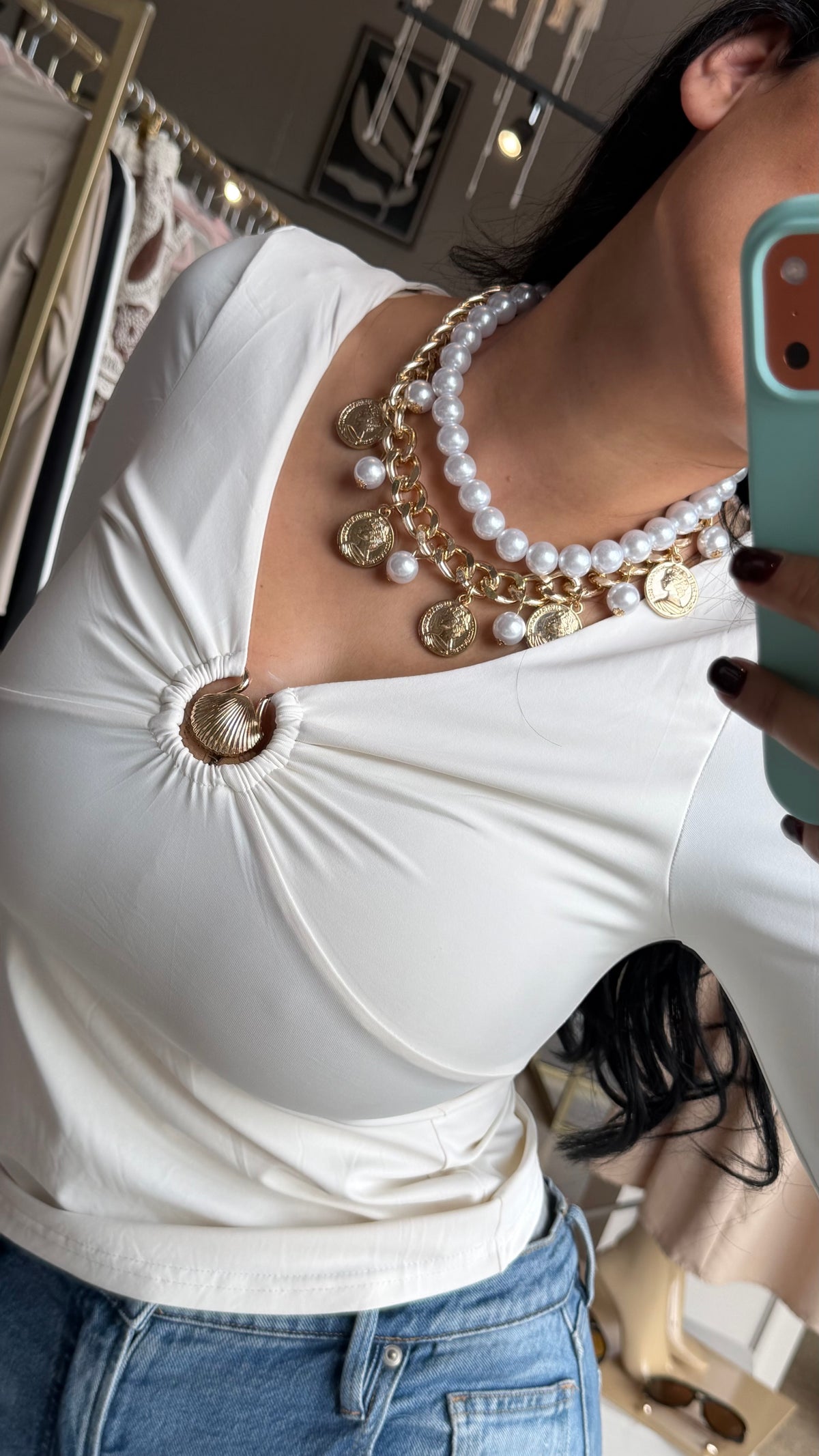 BLUSA IVORY