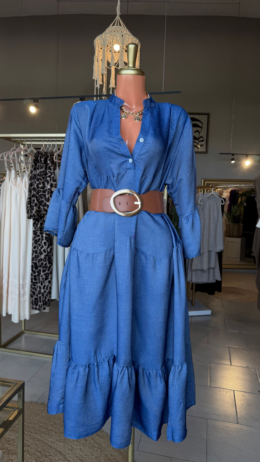 VESTIDO AZUL