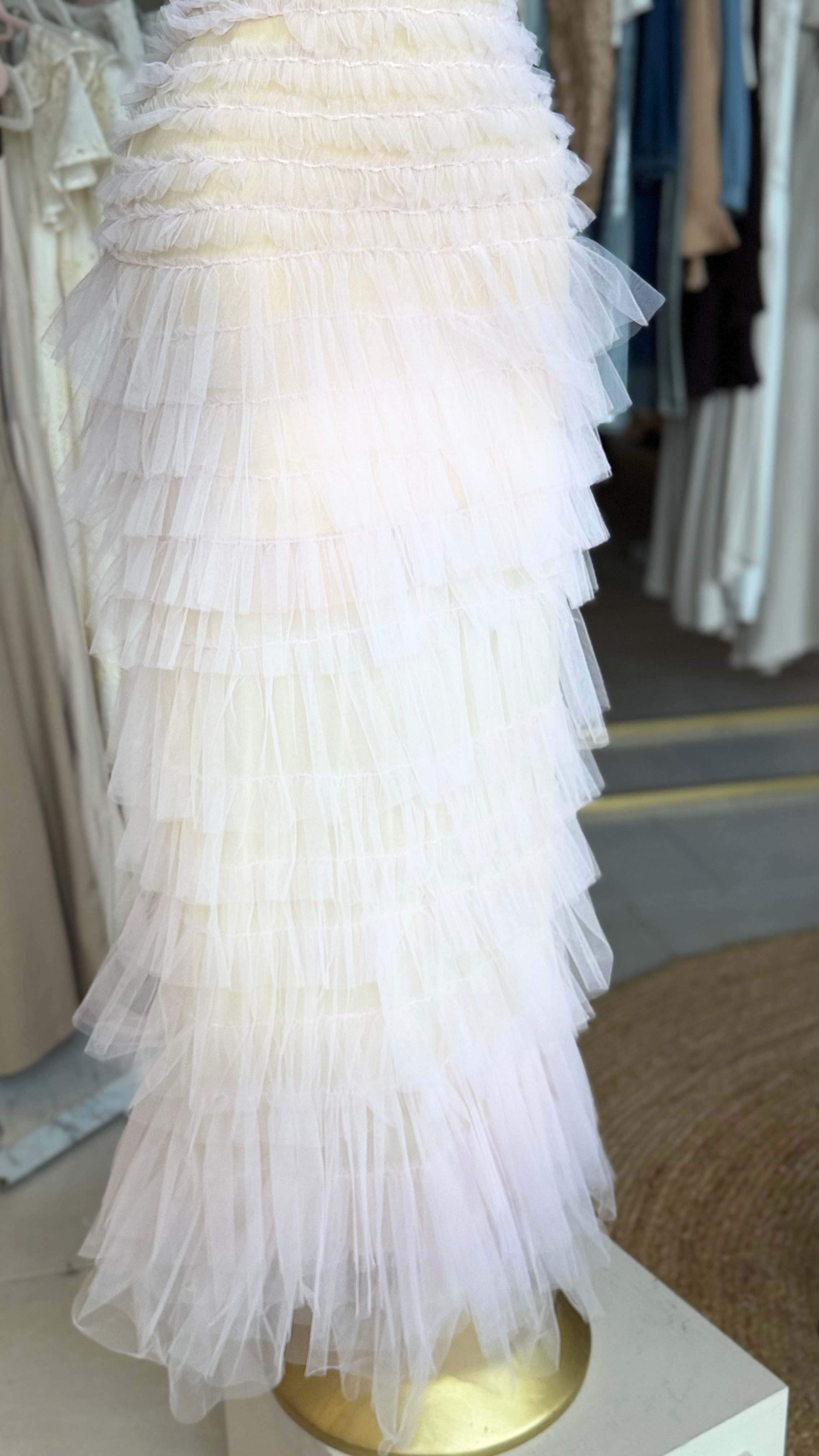 VESTIDO BABY PINK TUL
