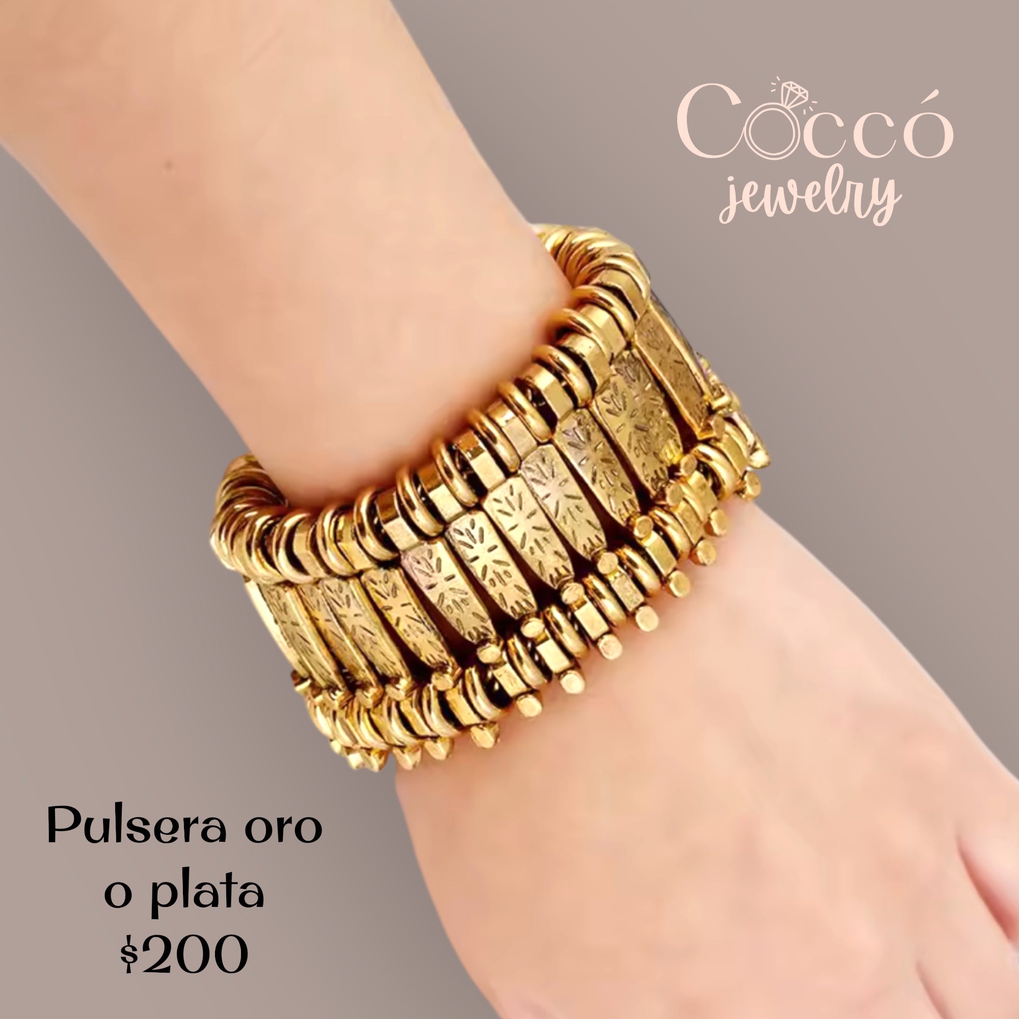 Pulsera dorada