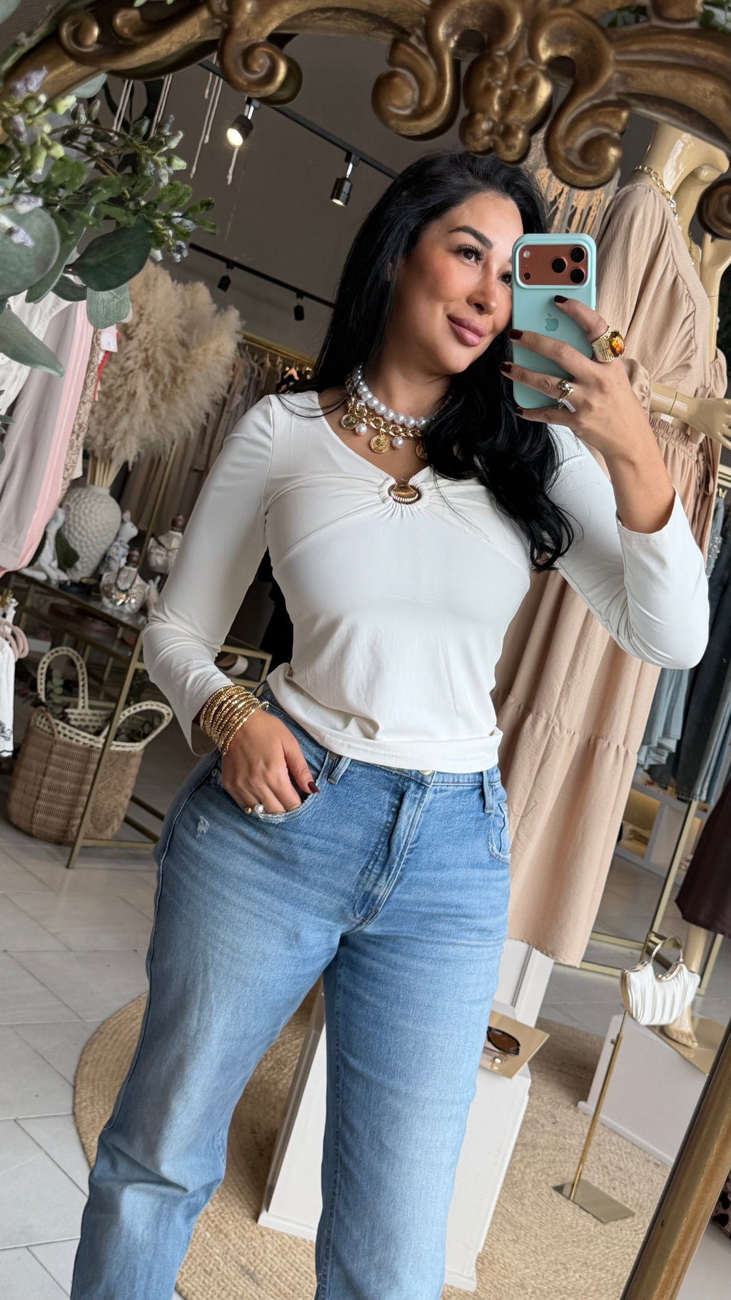 BLUSA IVORY